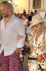 MADONNA Out at Palazzo Beneventano del Bosco in Syracuse in Sicily 08/18/2022