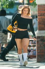 MAISIE SMITH Heading to Strictly Ballroom Rehearsals in London 08/27/2022