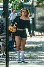 MAISIE SMITH Heading to Strictly Ballroom Rehearsals in London 08/27/2022