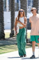 MALIA OBAMA on a Date at LACMA Museum in Los Angeles 08/04/2022