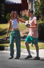 MALIA OBAMA on a Date at LACMA Museum in Los Angeles 08/04/2022