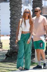 MALIA OBAMA on a Date at LACMA Museum in Los Angeles 08/04/2022