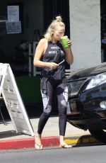 MALIN AKERMAN Out for Juice in Los Feliz 08/23/2022