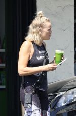 MALIN AKERMAN Out for Juice in Los Feliz 08/23/2022