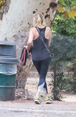 MALIN AKERMAN Out with Her Dog in Los Feliz 08/22/2022