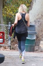 MALIN AKERMAN Out with Her Dog in Los Feliz 08/22/2022