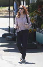 MARCIA CROSS Out Shoppinh at Whole Foods in Brentwood 08/17/2022