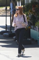MARCIA CROSS Out Shoppinh at Whole Foods in Brentwood 08/17/2022