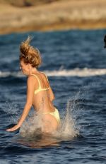 MARGOT ROBBIE, CARA DELEVINGNE, SIENNA MILLER and AVRIL LAVIGNE in Bikinis at a Boat in Formentera 08/11/2022