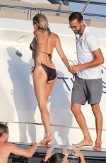 MARGOT ROBBIE, CARA DELEVINGNE, SIENNA MILLER and AVRIL LAVIGNE in Bikinis at a Boat in Formentera 08/11/2022