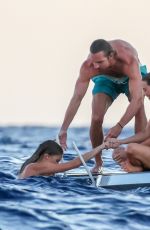 MARGOT ROBBIE in Bikini at a Boat in Spain 08/07/2022