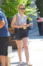 MARIA BAKALOVA Out for Frappuccino in New York 08/04/2022