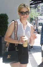 MARIA BAKALOVA Out for Frappuccino in New York 08/04/2022