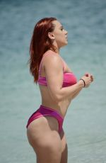 MARIA JADE in Bikini at a Beach in Miami 08/19/2022