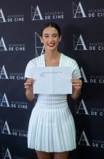 MARIA PEDRAZA at Spanish Films Shortlisted for the Oscars Press Conference in Madrid 08/25/2022