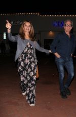 MARIA SHRIVER Out for Dinner Date at Lucky