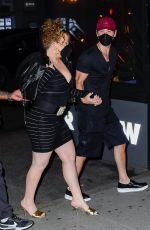 MARIAH CAREY Arrives for Dinner at Mr. Chow in New York 08/03/2022