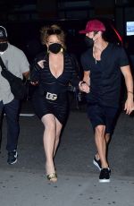 MARIAH CAREY Arrives for Dinner at Mr. Chow in New York 08/03/2022