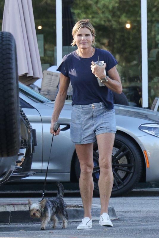 MARIEL HEMINGWAY Out Shopping at Erewhon Market in Calabasas 08/21/2022