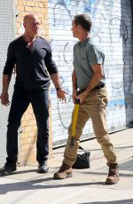 MARISKA HARGITAY on the Set of Law and Order: SVU in Brooklyn 08/17/2022