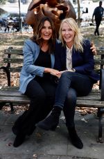 MARISKA HARGITAY on the Set of Law and Prder: Special Victims Unit in New York 08/04/2022