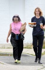 MAYA HAWKE Out with a Friend in Woodstock in New York 08/14/2022
