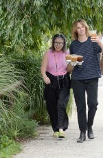 MAYA HAWKE Out with a Friend in Woodstock in New York 08/14/2022
