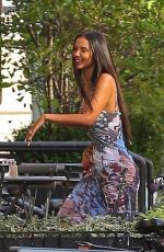 MAYA JAMA Out with Friends at a Restaurant Bar in New York 08/25/2022