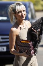 MEGAN MCKENNA Out with Her Dog Daisy in Essex 08/10/2022