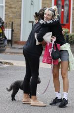 MEGAN MCKENNA Out woth Friend in Loughton 08/25/2022
