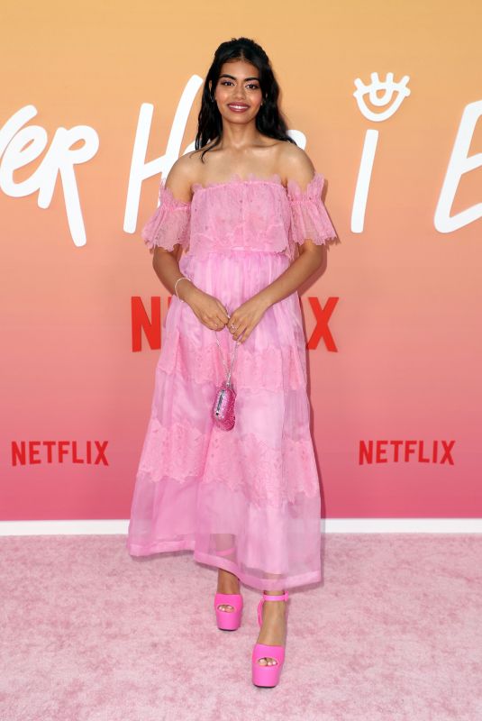 MEGAN SURI at Never Have I Ever Premiere in Los Angeles 08/11/2022