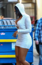 MEGAN THEE STALLION Arrives at Traumazine Pop-up Event at Urban Outfitters in Los Angeles 08/15/2022