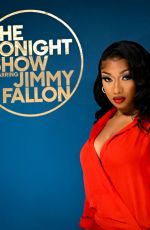 MEGAN THEE STALLION at Tonight Show Starring Jimmy Fallon in New York 08/11/2022