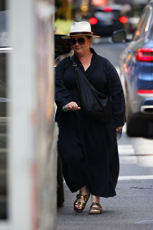 MELISSA MCCARTHY Out and About in New York 08/08/2022