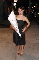 MERCEDES KILMER Leaves Her Performance at Rockwood Music Hall in New York 08/20/2022