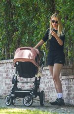 MIA GOTH Out with Her Baby in Los Angeles 08/27/2022
