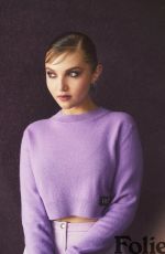 MIA MCKENNA-BRUCE for Folie, August 2022