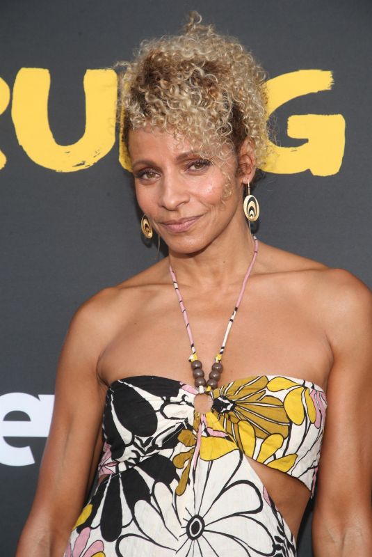 MICHELLE HURD at Sprung Premiere at Hollywood Forever Cemetery in Los Angeles 08/14/2022