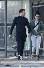 MICHELLE KEEGAN and Mark Wright Out for Brunch in Bondi 08/20/2022