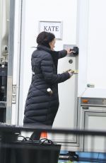 MICHELLE KEEGAN on the Set of Ten Pound Poms in Sydney 08/29/2022