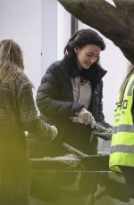 MICHELLE KEEGAN on the Set of Ten Pound Poms in Sydney 08/29/2022