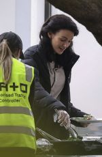 MICHELLE KEEGAN on the Set of Ten Pound Poms in Sydney 08/29/2022