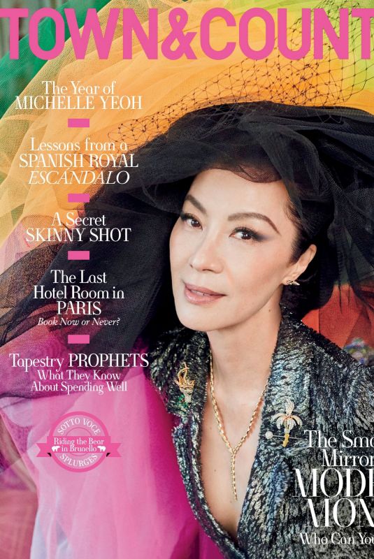 MICHELLE YEOH in Town & Country Magazine, September 2022