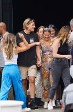MILLIE BOBBY BROWN and Jake Bongiovi Arrives at Stranger Things Experience in New York 08/10/2022