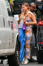 MILLIE BOBBY BROWN and Jake Bongiovi Arrives at Stranger Things Experience in New York 08/10/2022