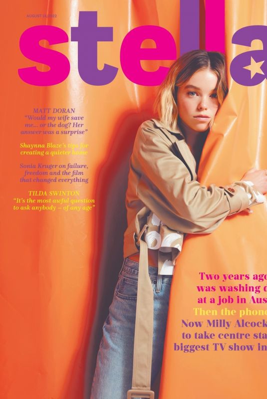 MILLY ALCOCK for Stellar Magazine, August 2022