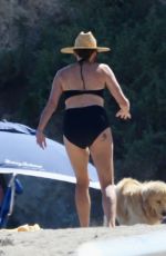 MINNIE DRIVER in Bikini at a Beach in Malibu 08/11/2022