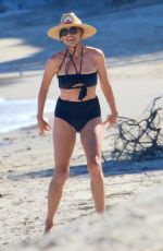 MINNIE DRIVER in Bikini at a Beach in Malibu 08/11/2022