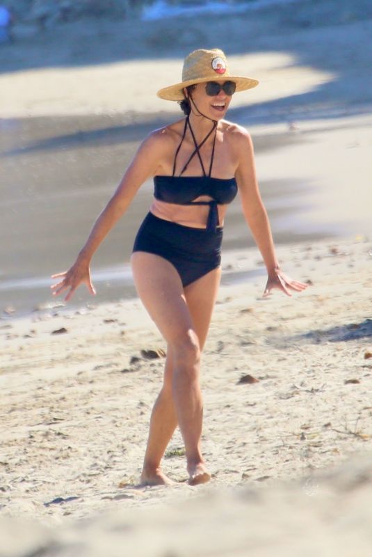 MINNIE DRIVER in Bikini at a Beach in Malibu 08/11/2022