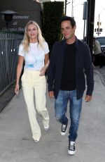 MORGAN STEWART Out for Dinner with a Friend at Giorgio Baldi in Santa Monica 08/20/2022